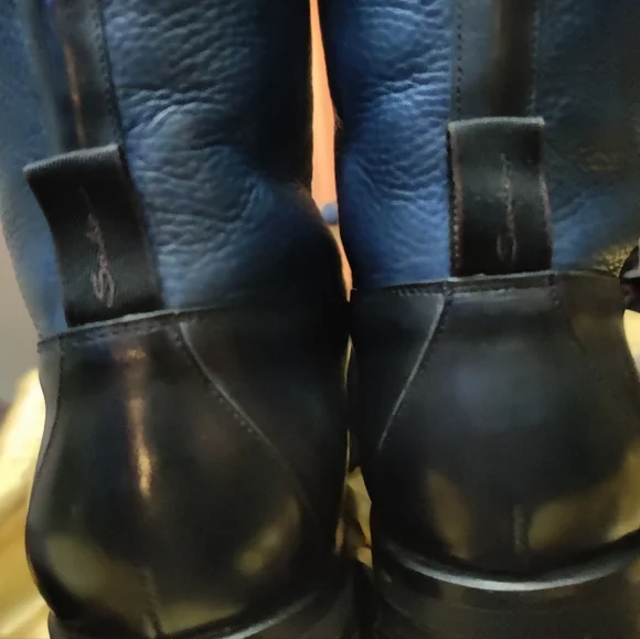 Santoni shearling derby boots - Picture 7 of 10